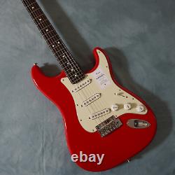 Guitare électrique Fender Made in Japan Hybrid II Stratocaster en palissandre rouge Modena