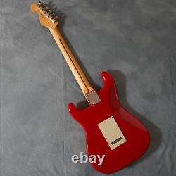 Guitare électrique Fender Made in Japan Hybrid II Stratocaster en palissandre rouge Modena