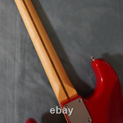 Guitare électrique Fender Made in Japan Hybrid II Stratocaster en palissandre rouge Modena