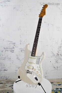 Guitare électrique Fender Player II Stratocaster HSS Blonde Blanche