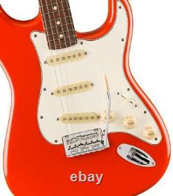 Guitare électrique Fender Player II Stratocaster, touche en palissandre, rouge corail