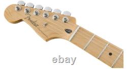 Guitare électrique Fender Player Stratocaster SSS, avec garantie de 2 ans, Polar Whit