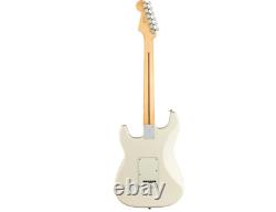 Guitare électrique Fender Player Stratocaster SSS, avec garantie de 2 ans, blanc polaire