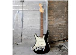 Guitare électrique Fender Player Stratocaster SSS, avec garantie de 2 ans, noire, Pau