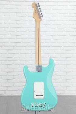 Guitare électrique Fender Player Stratocaster Sea Foam Green avec Pau Ferro