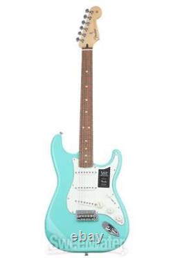 Guitare électrique Fender Player Stratocaster Sea Foam Green avec Pau Ferro