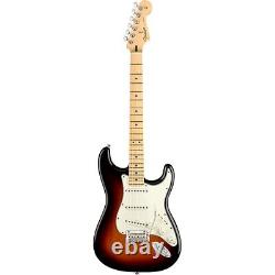 Guitare électrique Fender Player Stratocaster avec touche en érable, Sunburst 3 couleurs