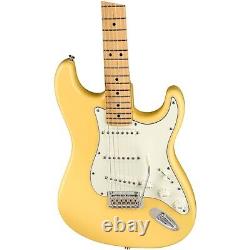 Guitare électrique Fender Player Stratocaster avec touche en érable, couleur Buttercream