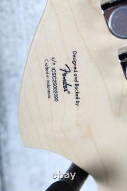 Guitare électrique Fender Squier Affinity Series Stratocaster FMT HSS Noir dégradé