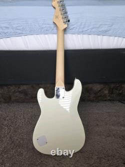 Guitare électrique Fender Squier Mini Stratocaster, touche en érable, blanc olympique