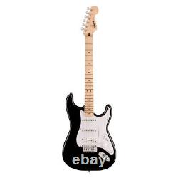 Guitare électrique Fender Squier Sonic Stratocaster à 6 cordes pour droitier noire