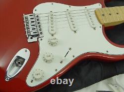 Guitare électrique Fender Squier Stratocaster Classic Vibe 50's Fiesta Red avec accessoires