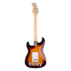 Guitare électrique Fender Standard Stratocaster 3 Color Sunburst avec corps en peuplier