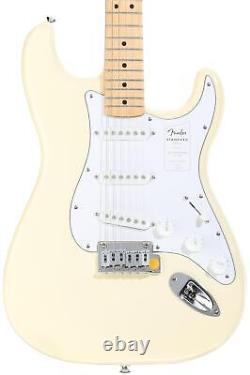 Guitare électrique Fender Standard Stratocaster Blanche Olympique