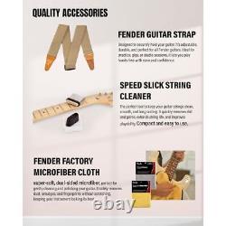 Guitare électrique Fender Standard Stratocaster Blanche Olympique