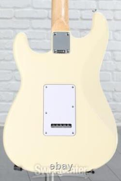 Guitare électrique Fender Standard Stratocaster Blanche Olympique