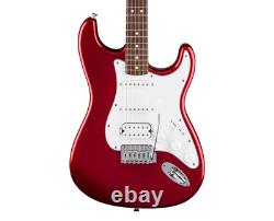 Guitare électrique Fender Standard Stratocaster HSS Candy Cola avec touche en laurier