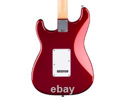 Guitare électrique Fender Standard Stratocaster HSS Candy Cola avec touche en laurier