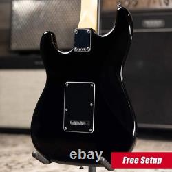Guitare électrique Fender Standard Stratocaster HSS noire