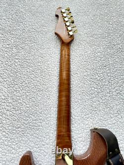 Guitare électrique Fender Style Leopardwood Stratocaster personnalisée LCG