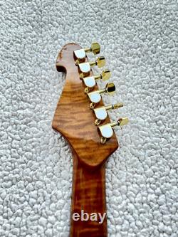 Guitare électrique Fender Style Leopardwood Stratocaster personnalisée LCG