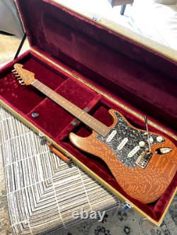 Guitare électrique Fender Style Leopardwood Stratocaster personnalisée LCG