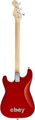 Guitare électrique Fender x Loog 3 cordes Stratocaster pour enfants, kit débutant 3 cordes