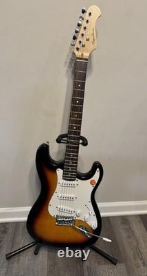 Guitare électrique Squier Affinity Series Stratocaster avec étui et support