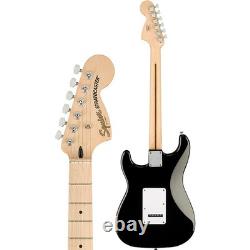 Guitare électrique Squier Affinity Series Stratocaster avec touche en érable noire