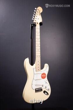 Guitare électrique Squier Affinity Stratocaster en érable blanche olympique