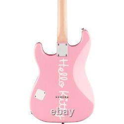 Guitare électrique Squier Hello Kitty Stratocaster rose