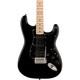 Guitare &eacute;lectrique Squier Sonic Stratocaster Hss Avec Touche En &eacute;rable, Noire