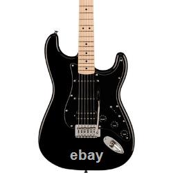 Guitare électrique Squier Sonic Stratocaster HSS avec touche en érable, noire