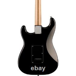 Guitare électrique Squier Sonic Stratocaster HSS avec touche en érable, noire