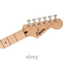 Guitare électrique Squier Sonic Stratocaster HSS avec touche en érable, noire