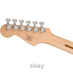 Guitare électrique Squier Sonic Stratocaster HSS avec touche en érable, noire