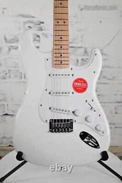 Guitare électrique Squier Sonic Stratocaster HT Blanche Arctic