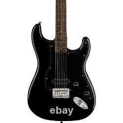 Guitare électrique Squier Sonic Stratocaster HT H avec touche en laurier, couleur noire