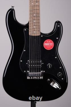 Guitare électrique Squier Sonic Stratocaster HT H avec touche en laurier noire