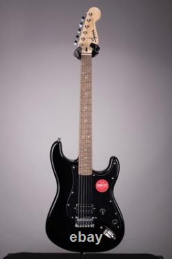 Guitare électrique Squier Sonic Stratocaster HT H avec touche en laurier noire