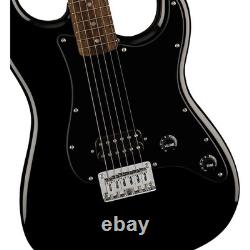 Guitare électrique Squier Sonic Stratocaster HT H avec touche en laurier noire
