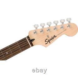 Guitare électrique Squier Sonic Stratocaster HT H avec touche en laurier noire
