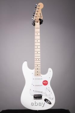 Guitare électrique Squier Sonic Stratocaster HT blanche arctique