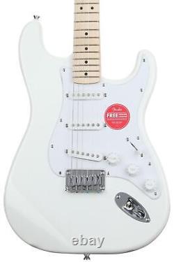 Guitare électrique Squier Sonic Stratocaster HT en blanc arctique