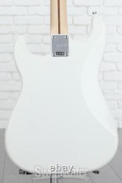 Guitare électrique Squier Sonic Stratocaster HT en blanc arctique