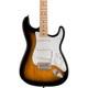 Guitare &eacute;lectrique Squier Sonic Stratocaster Avec Touche En &eacute;rable, Finition Sunburst 2 Couleurs