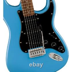 Guitare électrique Squier Sonic Stratocaster avec touche en laurier, bleue Californie