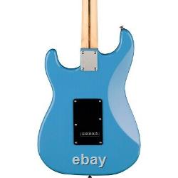 Guitare électrique Squier Sonic Stratocaster avec touche en laurier, couleur bleu Californie