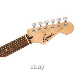 Guitare électrique Squier Sonic Stratocaster avec touche en laurier, couleur bleu Californie