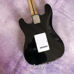 Guitare électrique Stratocaster avec micros 3S, quincaillerie chromée, livraison rapide